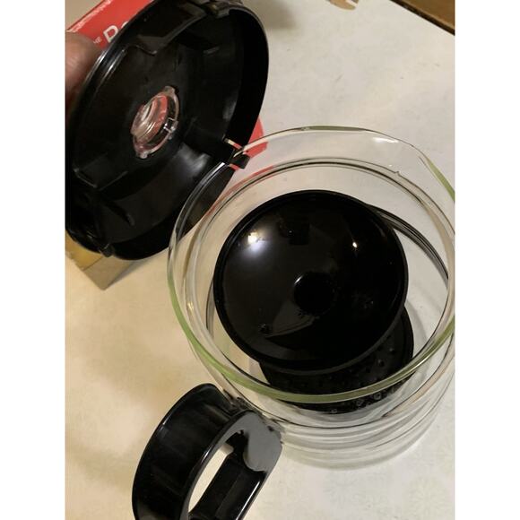 EuroHome Perco Mate 15 Cup Clear Glass Coffee Percolator Heat Resistant - Picture 4 of 9